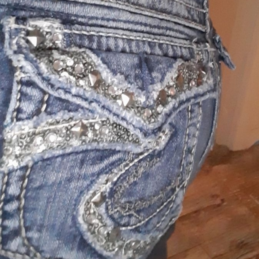 Silver jeans